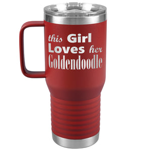 Goldendoodle - 20oz Insulated Travel Tumbler