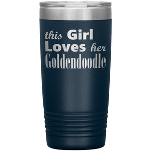 Goldendoodle - 20oz Insulated Tumbler