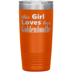 Goldendoodle - 20oz Insulated Tumbler