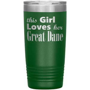 Great Dane - 20oz Insulated Tumbler