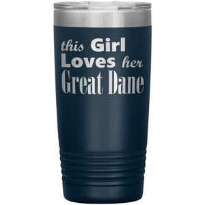 Great Dane - 20oz Insulated Tumbler
