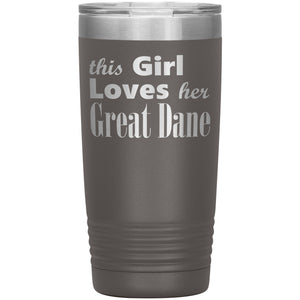 Great Dane - 20oz Insulated Tumbler