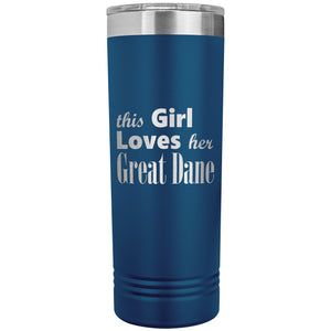 Great Dane - 22oz Insulated Skinny Tumbler