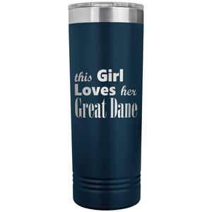 Great Dane - 22oz Insulated Skinny Tumbler