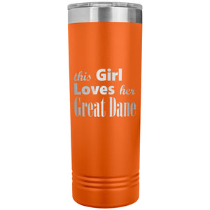 Great Dane - 22oz Insulated Skinny Tumbler