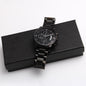 Stylized Tryzub - Black Chronograph Watch