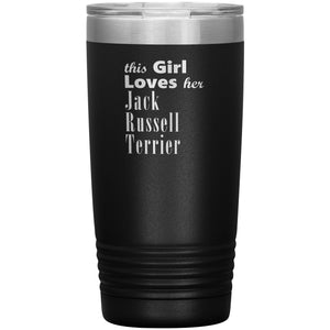 Jack Russell Terrier - 20oz Insulated Tumbler