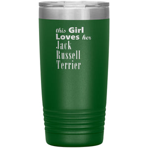 Jack Russell Terrier - 20oz Insulated Tumbler
