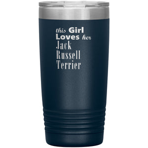 Jack Russell Terrier - 20oz Insulated Tumbler