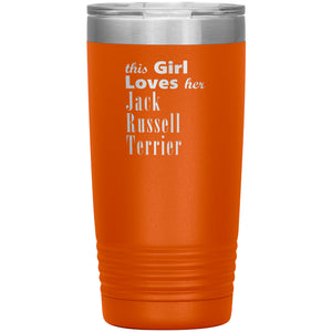 Jack Russell Terrier - 20oz Insulated Tumbler