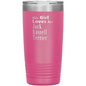 Jack Russell Terrier - 20oz Insulated Tumbler