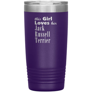 Jack Russell Terrier - 20oz Insulated Tumbler