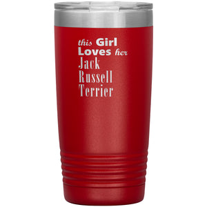 Jack Russell Terrier - 20oz Insulated Tumbler