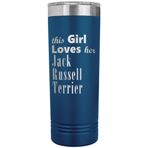 Jack Russell Terrier - 22oz Insulated Skinny Tumbler