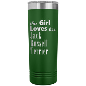 Jack Russell Terrier - 22oz Insulated Skinny Tumbler