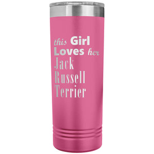 Jack Russell Terrier - 22oz Insulated Skinny Tumbler