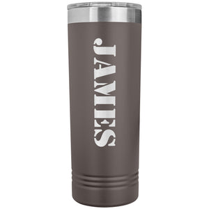James - 22oz Insulated Skinny Tumbler