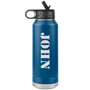 John - 32oz Insulated Water Bottle