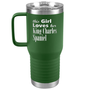King Charles Spaniel - 20oz Insulated Travel Tumbler