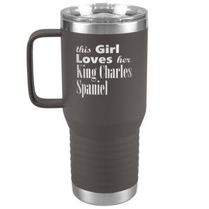 King Charles Spaniel - 20oz Insulated Travel Tumbler