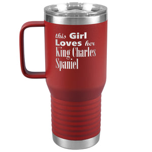 King Charles Spaniel - 20oz Insulated Travel Tumbler