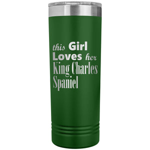 King Charles Spaniel - 22oz Insulated Skinny Tumbler