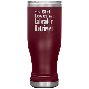Labrador Retriever - 20oz BOHO Insulated Tumbler