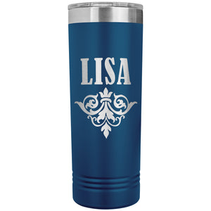 Lisa v01 - 22oz Insulated Skinny Tumbler