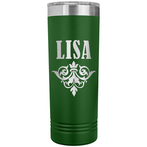 Lisa v01 - 22oz Insulated Skinny Tumbler