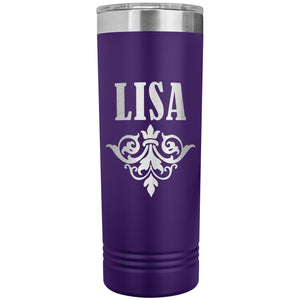 Lisa v01 - 22oz Insulated Skinny Tumbler