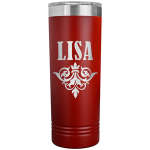 Lisa v01 - 22oz Insulated Skinny Tumbler