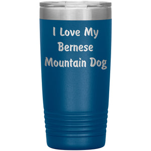 Love My Bernese Mountain Dog v4 - 20oz Insulated Tumbler