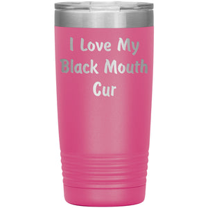Love My Black Mouth Cur v4 - 20oz Insulated Tumbler