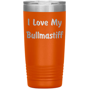 Love My Bullmastiff v4 - 20oz Insulated Tumbler