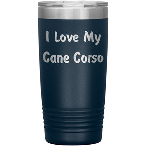 Love My Cane Corso v4 - 20oz Insulated Tumbler