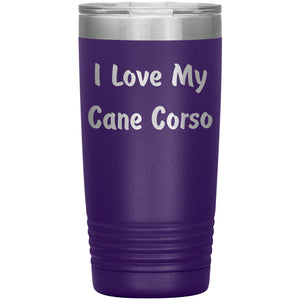 Love My Cane Corso v4 - 20oz Insulated Tumbler