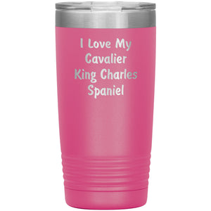 Love My Cavalier King Charles Spaniel v4 - 20oz Insulated Tumbler