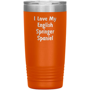 Love My English Springer Spaniel v4 - 20oz Insulated Tumbler