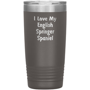 Love My English Springer Spaniel v4 - 20oz Insulated Tumbler