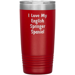 Love My English Springer Spaniel v4 - 20oz Insulated Tumbler