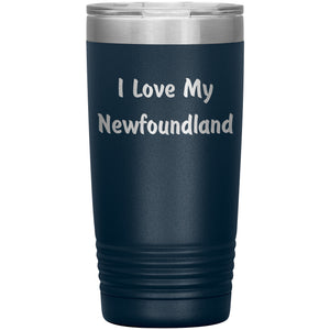 Love My Newfoundland v4 - 20oz Insulated Tumbler