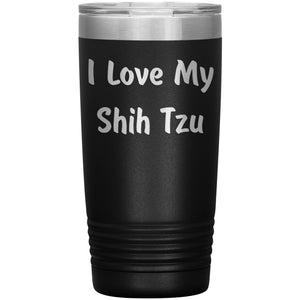 Love My Shih Tzu v4 - 20oz Insulated Tumbler