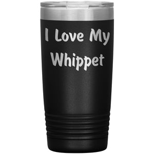 Love My Whippet v4 - 20oz Insulated Tumbler