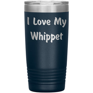 Love My Whippet v4 - 20oz Insulated Tumbler