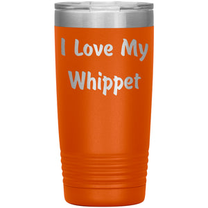 Love My Whippet v4 - 20oz Insulated Tumbler