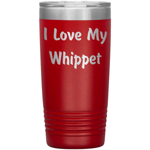 Love My Whippet v4 - 20oz Insulated Tumbler