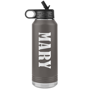 Mary v02 - 32oz Insulated Water Bottle