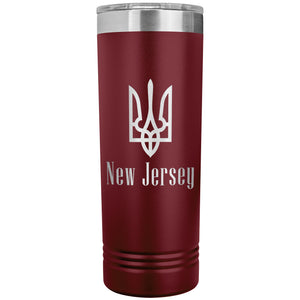 New Jersey - 22oz Insulated Skinny Tumbler