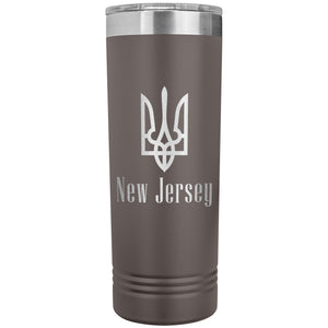 New Jersey - 22oz Insulated Skinny Tumbler