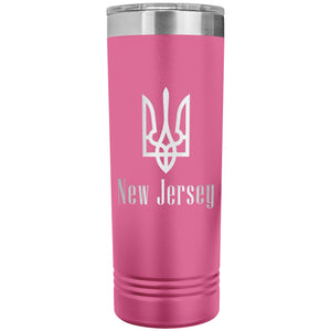 New Jersey - 22oz Insulated Skinny Tumbler